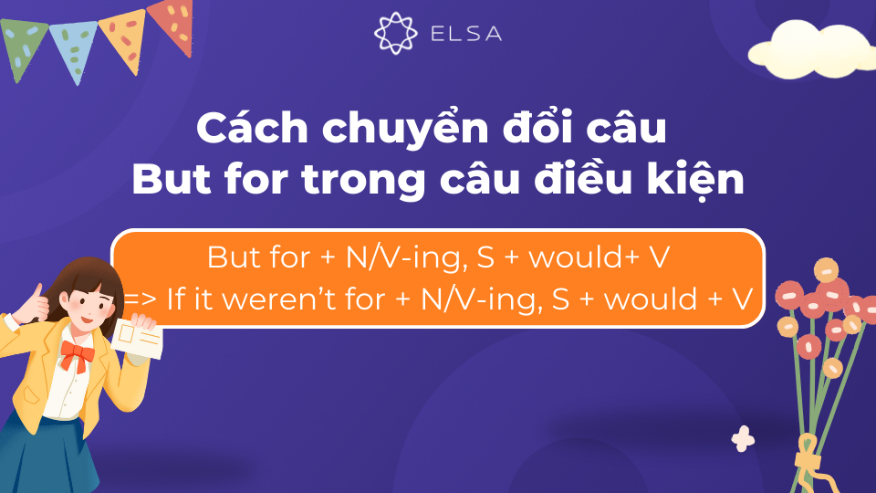 Trong câu điều kiện, but for có thể thay thế cho cụm if it hadn’t been for hoặc if it weren’t for Trong câu điều kiện, but for có thể thay thế cho cụm if it hadn’t been for hoặc if it weren’t for