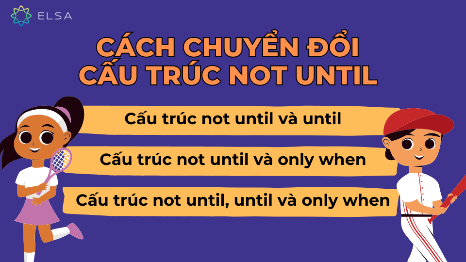Cách chuyển đổi cấu trúc not until Cách chuyển đổi cấu trúc not until