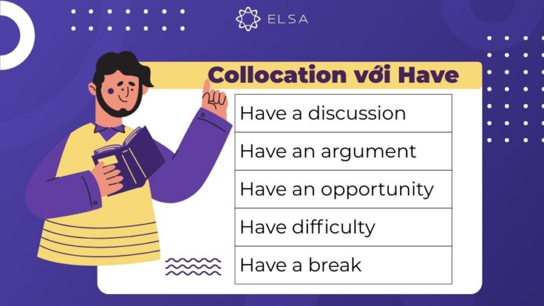 Collocation là gì? Các collocation thường gặp trong tiếng Anh