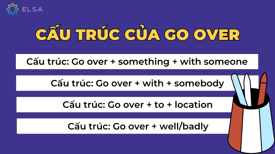 Cấu trúc của Go over trong tiếng Anh Cấu trúc của Go over trong tiếng Anh