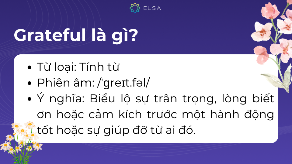 Khái niệm cơ bản về Grateful mà bạn cần biết Khái niệm cơ bản về Grateful mà bạn cần biết