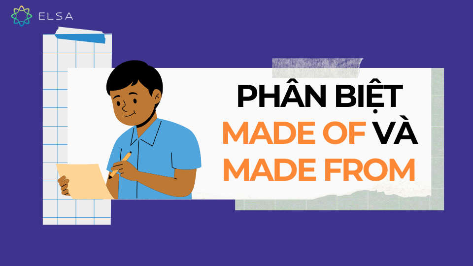 Phân biệt Made of và Made from Phân biệt Made of và Made from