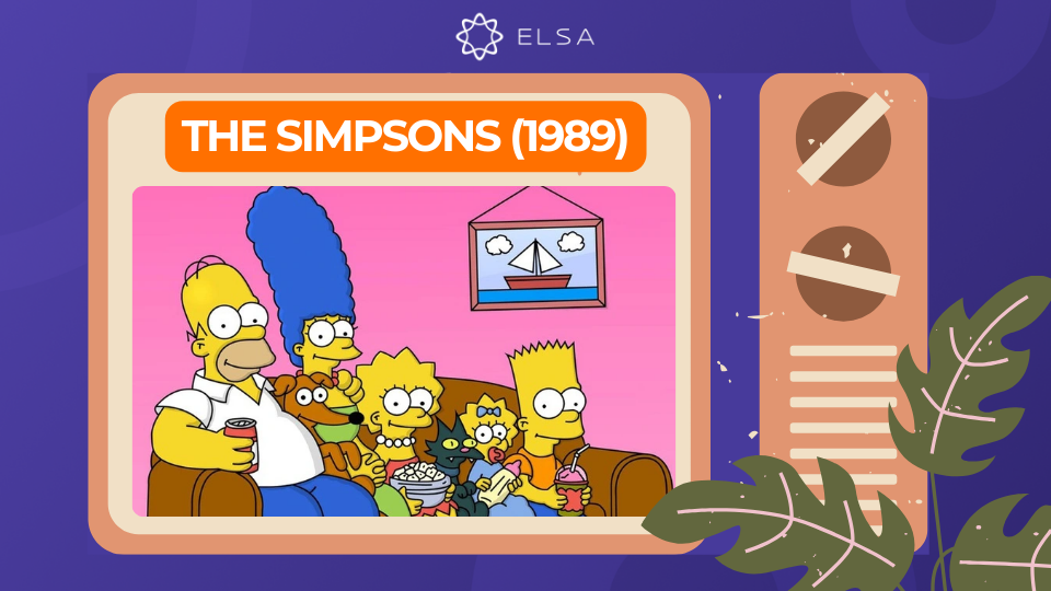 Phim hoạt hình tiếng Anh: The Simpsons – Gia đình Simpson (1989)