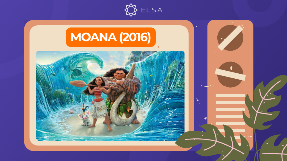 Phim hoạt hình tiếng Anh Cho Bé: Moana – Hành trình của Moana (2016)