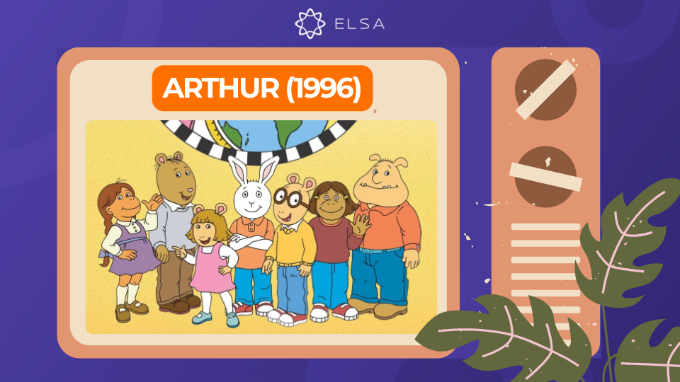 Phim hoạt hình hay cho bé học tiếng Anh: Arthur (1996)