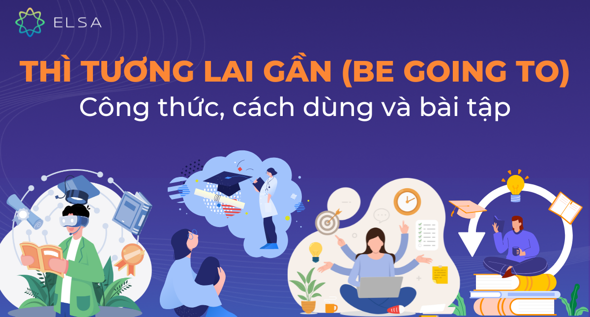 Thì tương lai gần (Be going to): Công thức, cách dùng và bài tập