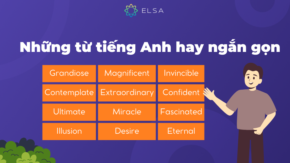 Một số từ tiếng Anh hay ngắn gọn Một số từ tiếng Anh hay ngắn gọn
