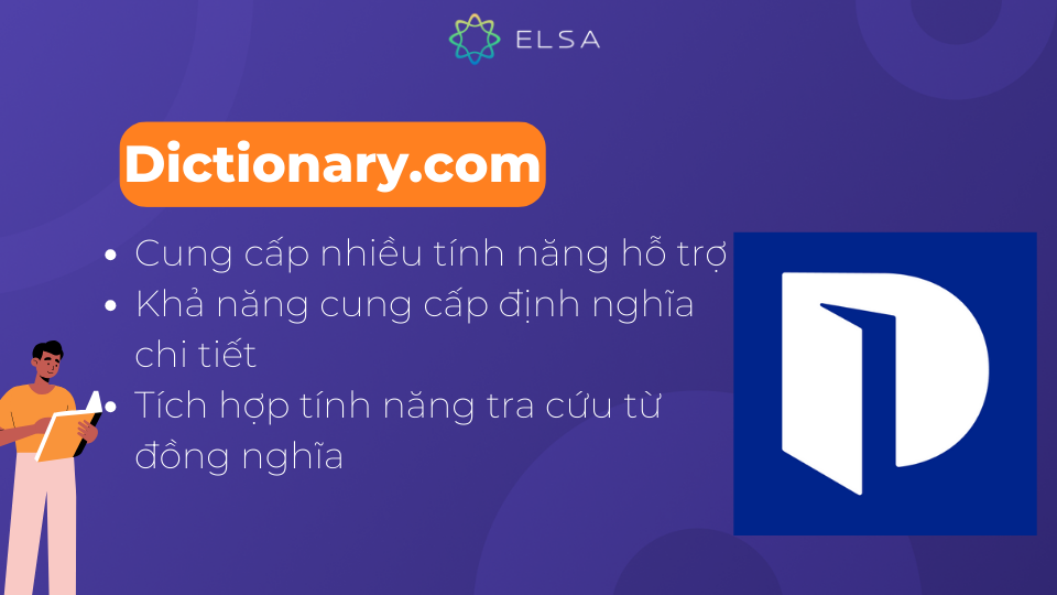 Dictionary.com là một công cụ hữu ích dành cho người học tiếng Anh Dictionary.com là một công cụ hữu ích dành cho người học tiếng Anh