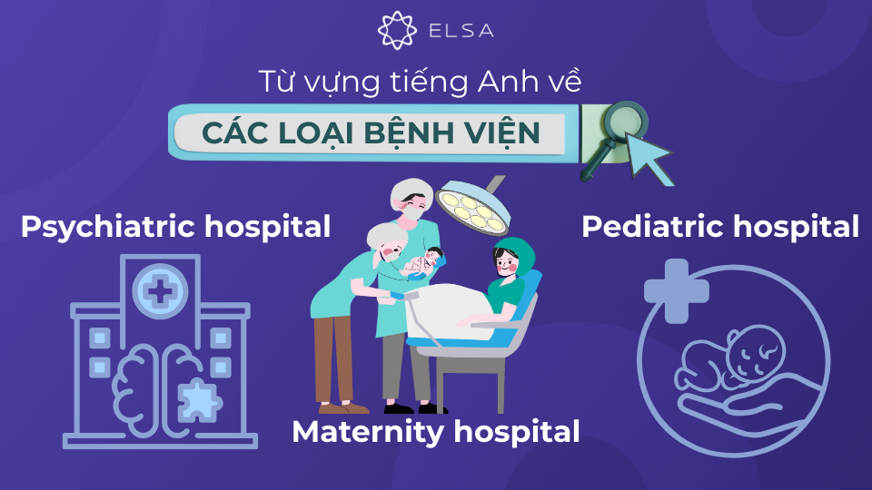 Từ vựng tiếng Anh về các loại bệnh viện Từ vựng tiếng Anh về các loại bệnh viện