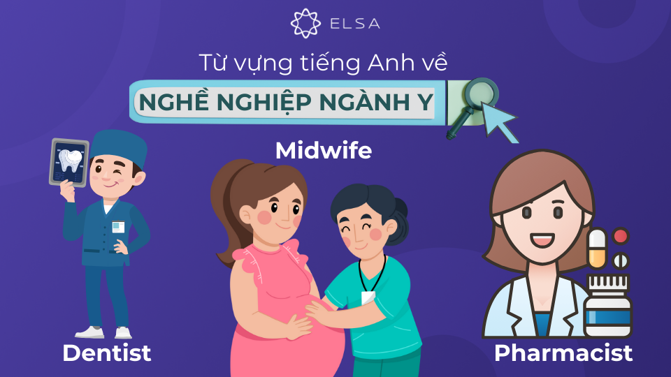 Từ vựng tiếng Anh về nghề nghiệp trong ngành y Từ vựng tiếng Anh về nghề nghiệp trong ngành y