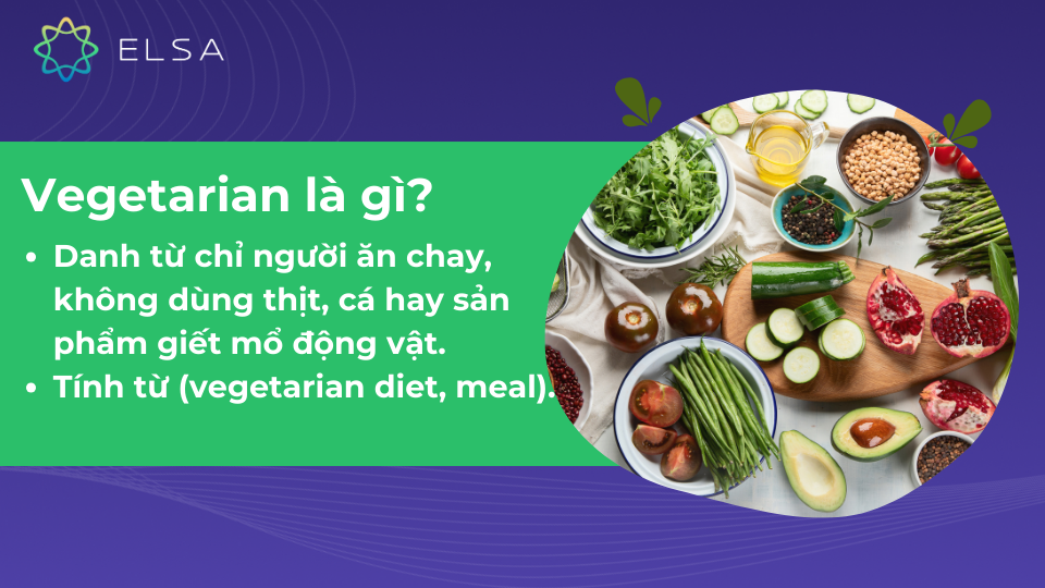 Tìm hiểu khái niệm vegetarian Tìm hiểu khái niệm vegetarian