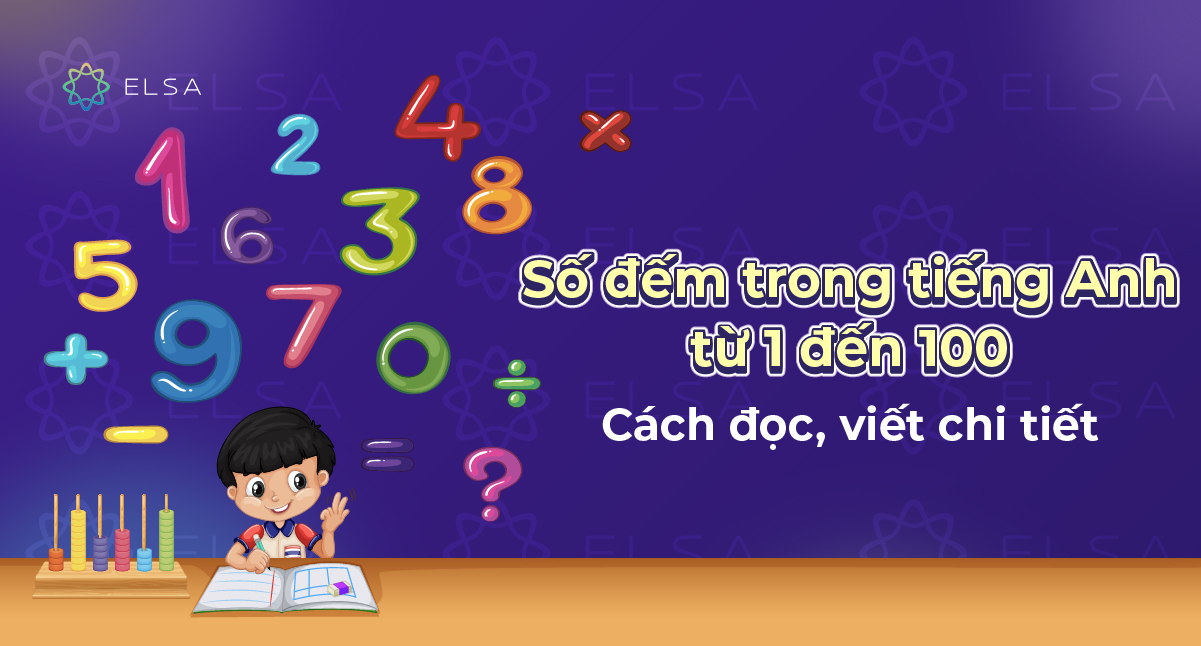 Số đếm trong tiếng Anh từ 1 đến 100: Cách đọc, viết chi tiết