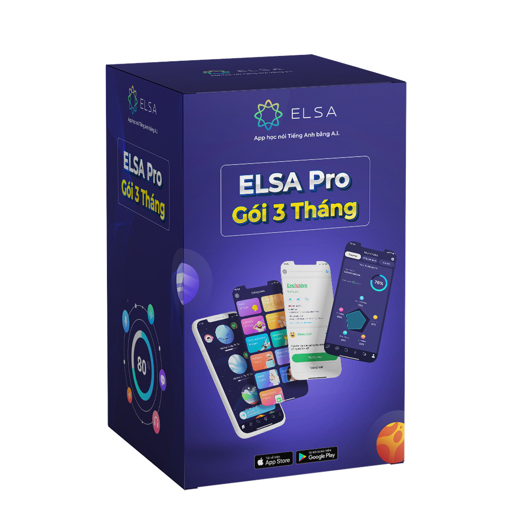 ELSA Pro 3 Tháng