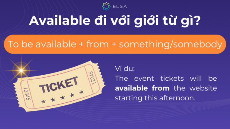 Available đi với giới từ gì? Cấu trúc, các cụm từ phổ biến