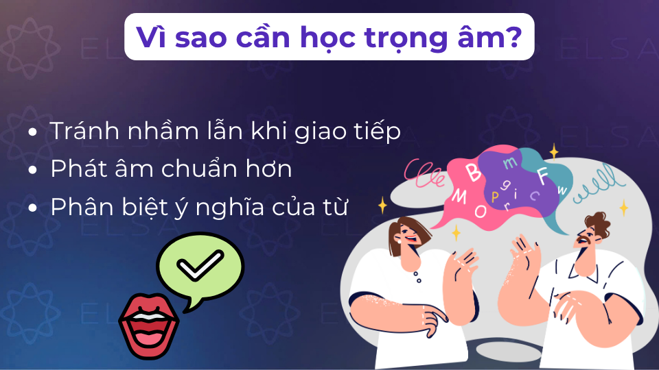 Nhấn nhá trọng âm rất quan trọng trong tiếng Anh