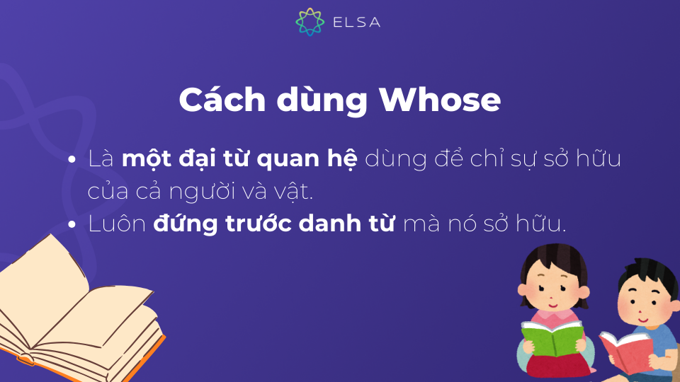 Cách dùng Whose trong tiếng Anh Cách dùng Whose trong tiếng Anh
