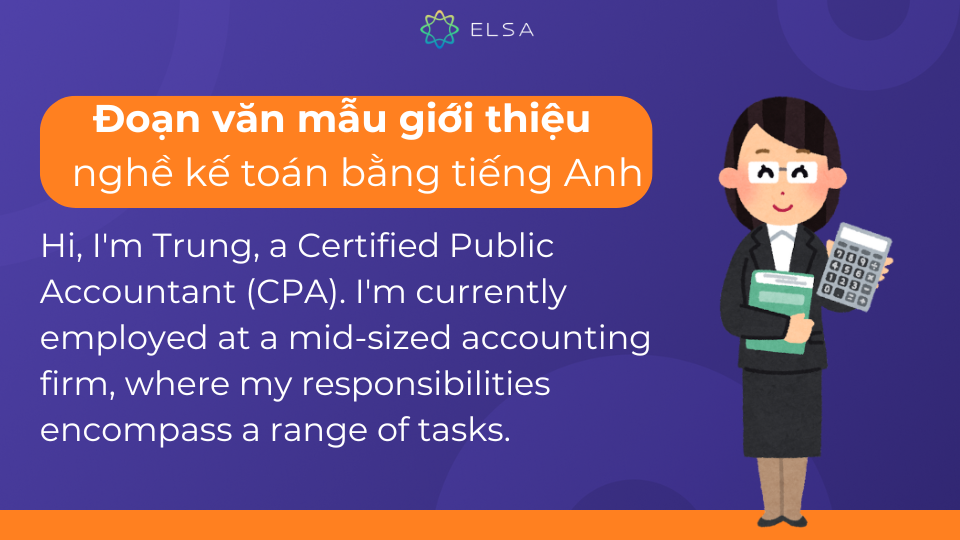 Đoạn văn mẫu giới thiệu nghề kế toán Đoạn văn mẫu giới thiệu nghề kế toán
