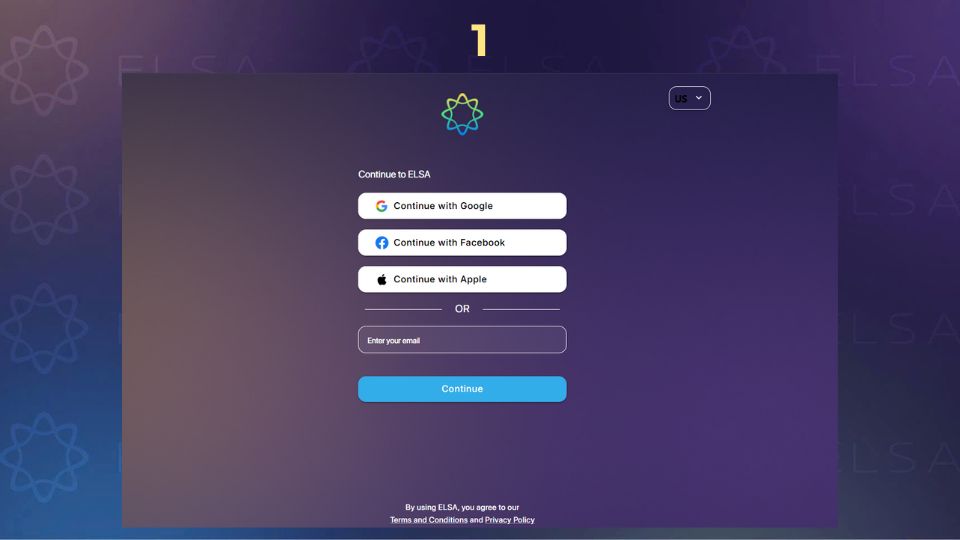 Kích hoạt ELSA Pro/ELSA Premium - bước 1