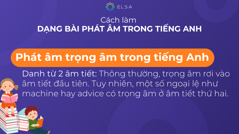 Một số quy tắc phát âm trọng âm trong tiếng Anh Một số quy tắc phát âm trọng âm trong tiếng Anh