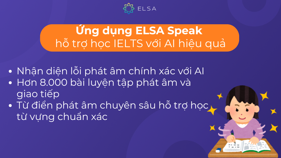 ELSA Speak là một ứng dụng học tiếng Anh sử dụng AI tiên tiến, giúp người học cải thiện phát âm ELSA Speak là một ứng dụng học tiếng Anh sử dụng AI tiên tiến, giúp người học cải thiện phát âm