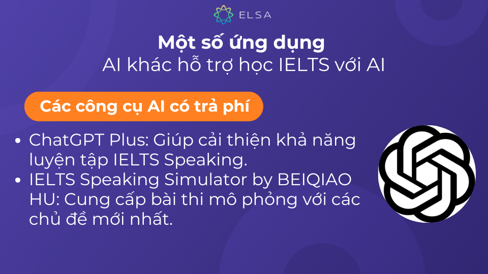Một số công cụ AI có trả phí Một số công cụ AI có trả phí