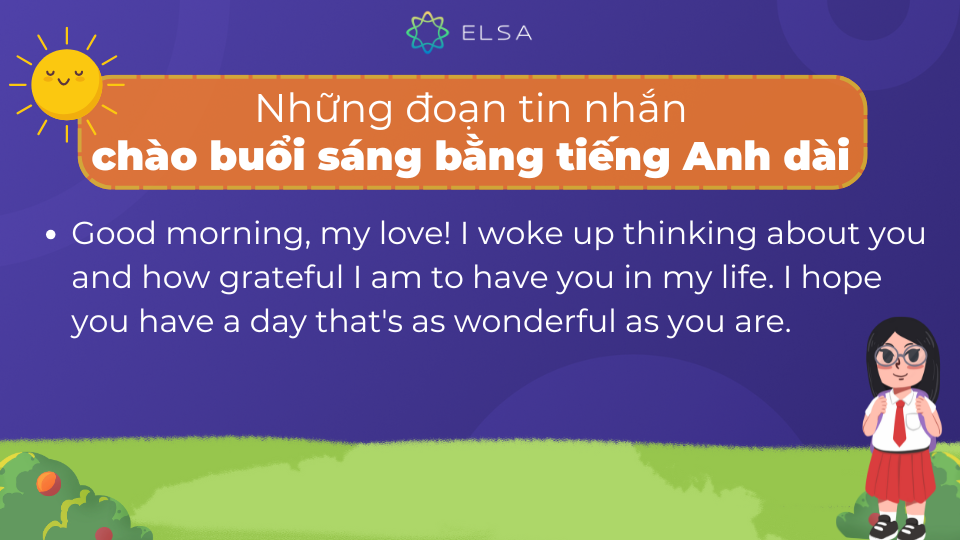 Một số câu chào buổi sáng tiếng Anh dài chi tiết Một số câu chào buổi sáng tiếng Anh dài chi tiết