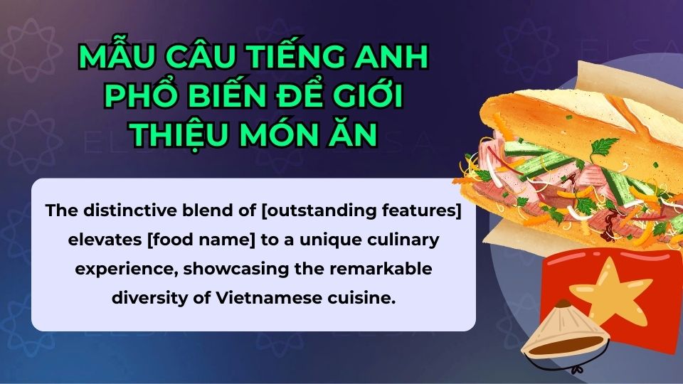 Đặc điểm nổi bật của món ăn