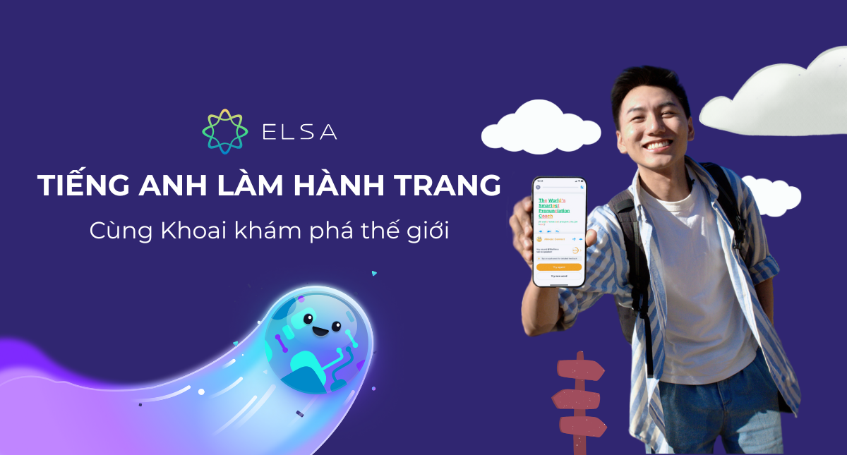 Nhập mã KHOAI – giảm 32% gói học ELSA