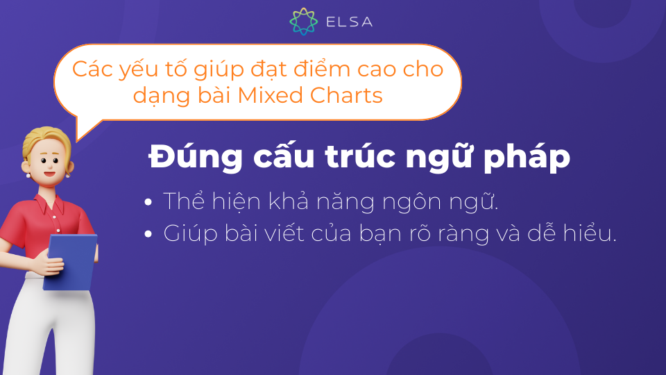 Đúng cấu trúc ngữ pháp là một trong những yếu tố giúp bạn đạt điểm cao dạng vài mixed charts Đúng cấu trúc ngữ pháp là một trong những yếu tố giúp bạn đạt điểm cao dạng vài mixed charts