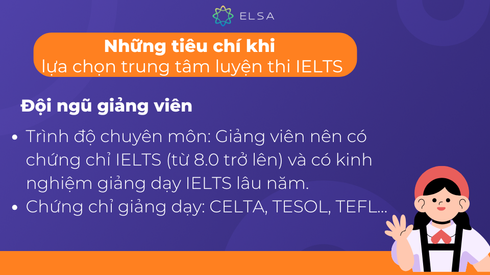 Chất lượng giảng dạy của một trung tâm phụ thuộc rất lớn vào đội ngũ giảng viên Chất lượng giảng dạy của một trung tâm phụ thuộc rất lớn vào đội ngũ giảng viên