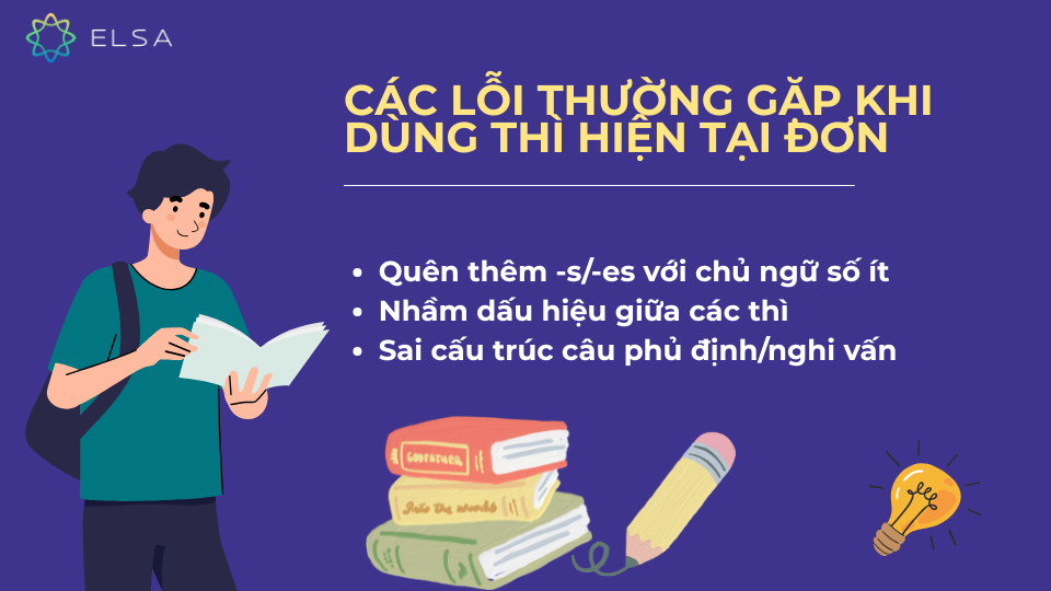 Các lỗi thường gặp khi dùng thì hiện tại đơn Các lỗi thường gặp khi dùng thì hiện tại đơn