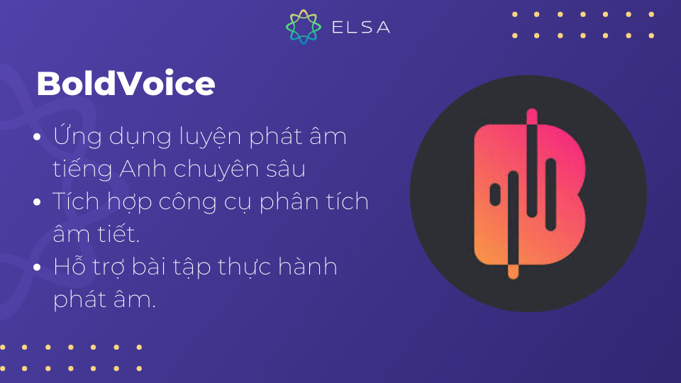 BoldVoice là công cụ hữu ích để luyện phát âm chuẩn và xác định trọng âm chính xác