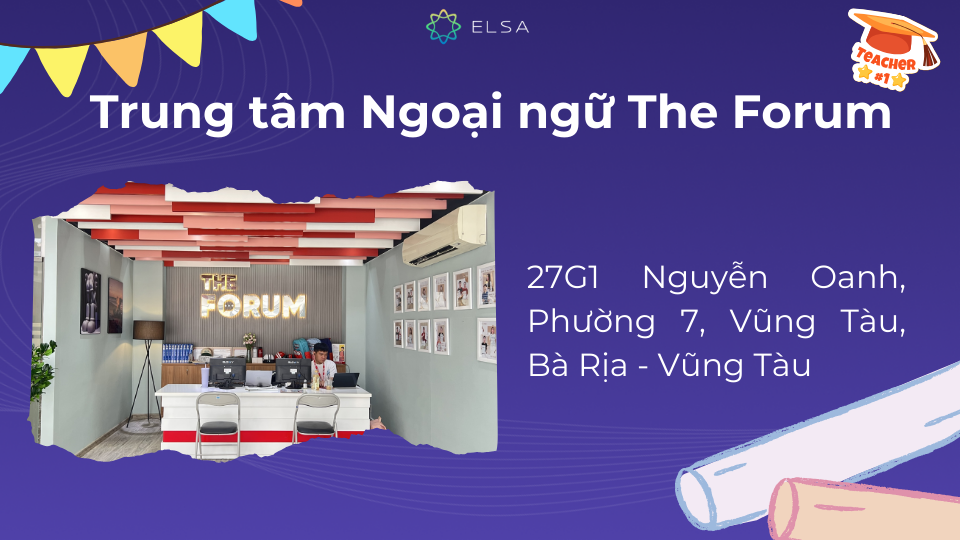 The Forum là trung tâm tiếng Anh Vũng Tàu phù hợp với mọi độ tuổi The Forum là trung tâm tiếng Anh Vũng Tàu phù hợp với mọi độ tuổi