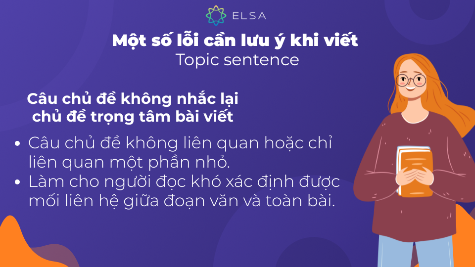 Câu chủ đề không liên quan hoặc chỉ liên quan một phần nhỏ đến chủ đề chính Câu chủ đề không liên quan hoặc chỉ liên quan một phần nhỏ đến chủ đề chính