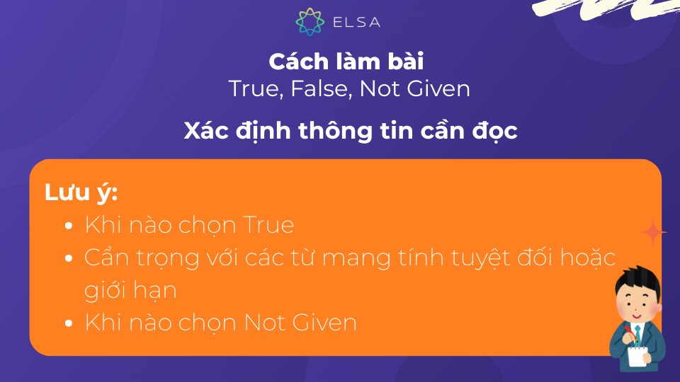 Xác định thông tin cần đọc bằng cách vận dụng kỹ năng scanning Xác định thông tin cần đọc bằng cách vận dụng kỹ năng scanning