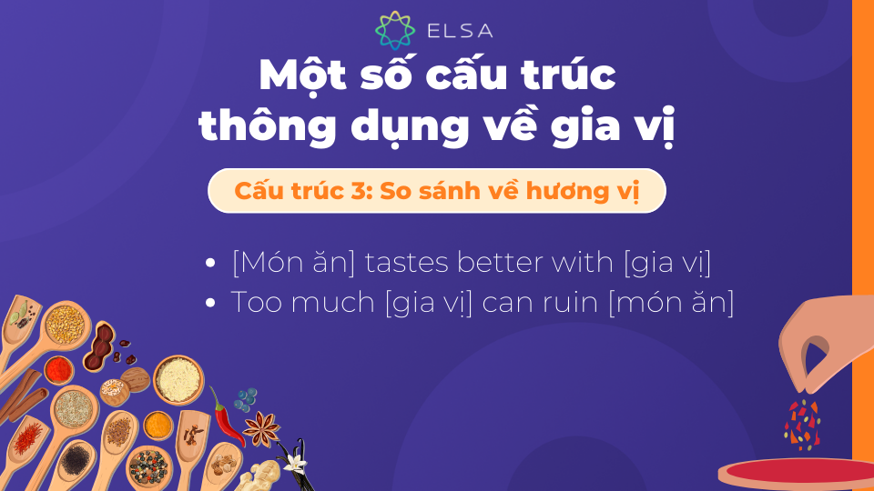 Một số cấu trúc so sánh về hương vị Một số cấu trúc so sánh về hương vị