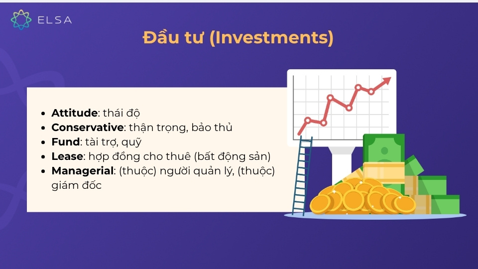 Từ vựng TOEIC về đầu tư