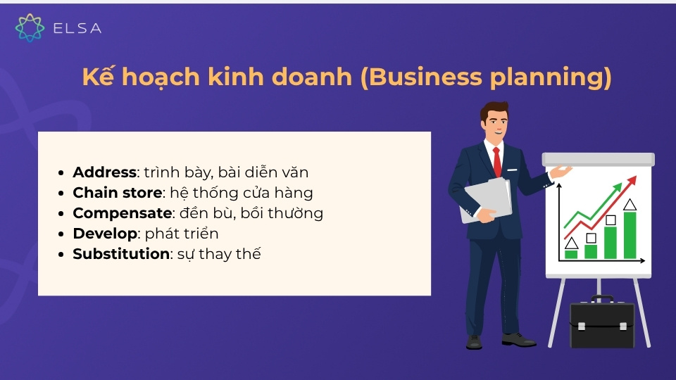 Từ vựng TOEIC về kế hoạch kinh doanh