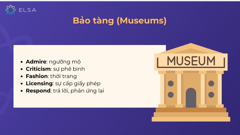 Từ vựng TOEIC về bảo tàng