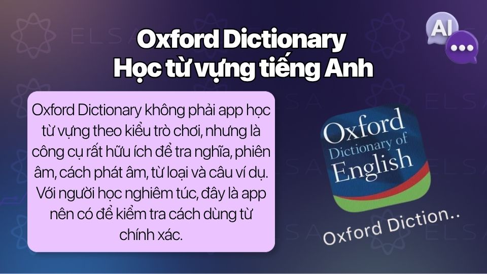 Ứng dụng Oxford Dictionary tra từ vựng tiếng Anh và ví dụ Ứng dụng Oxford Dictionary tra từ vựng tiếng Anh và ví dụ