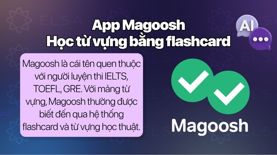 Ứng dụng Magoosh học từ vựng IELTS bằng flashcard Ứng dụng Magoosh học từ vựng IELTS bằng flashcard