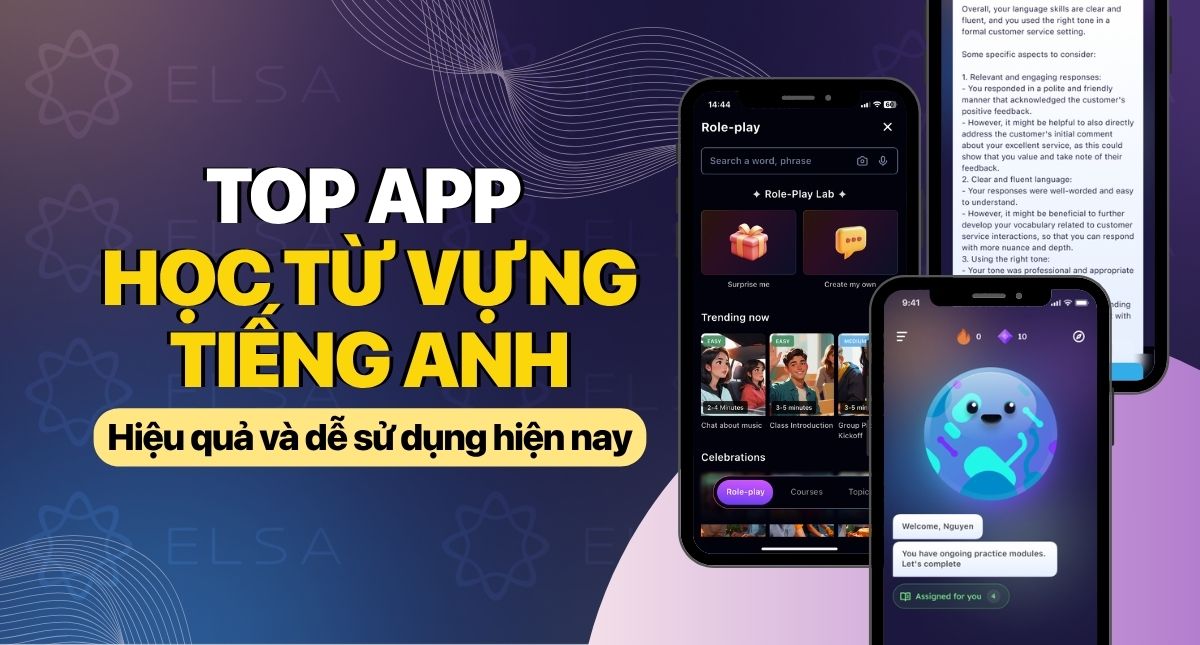 15+ App học từ vựng tiếng Anh hiệu quả và dễ sử dụng hiện nay