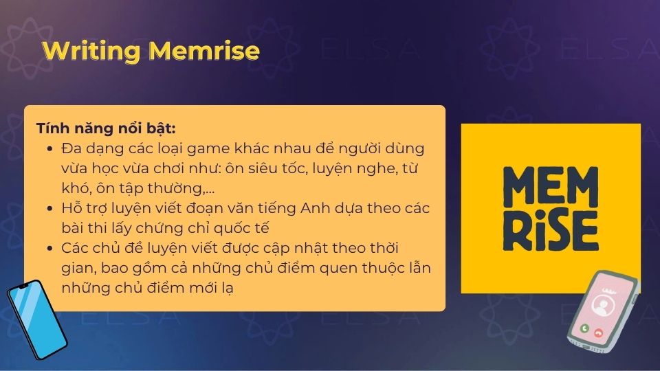 Writing Memrise với giao diện vô cùng bắt mắt Phần mềm luyện viết tiếng Anh Writing Memrise
