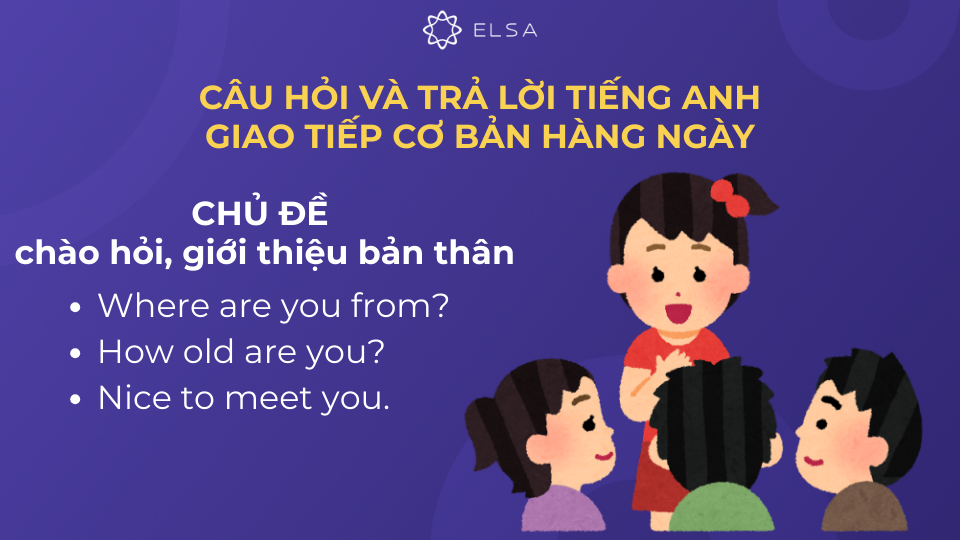 Các câu giao tiếp chào hỏi và giới thiệu bản thân Các câu giao tiếp chào hỏi và giới thiệu bản thân
