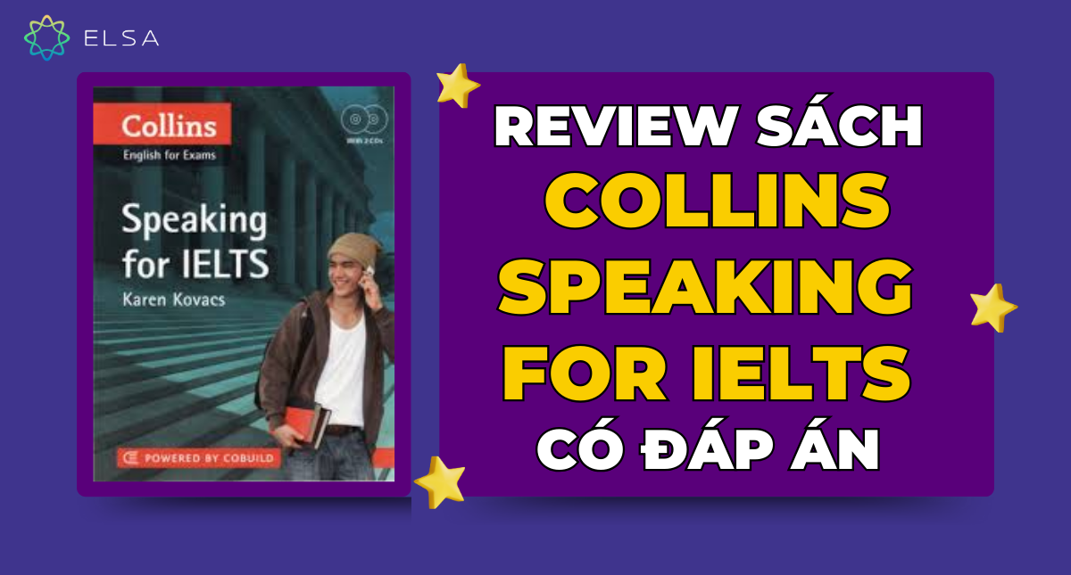 Review bộ sách Collins Speaking for IELTS có đáp án (Audio + PDF)