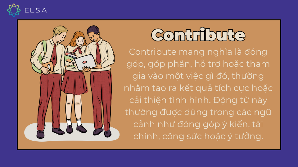 Contribute nghĩa là gì? Contribute nghĩa là gì?