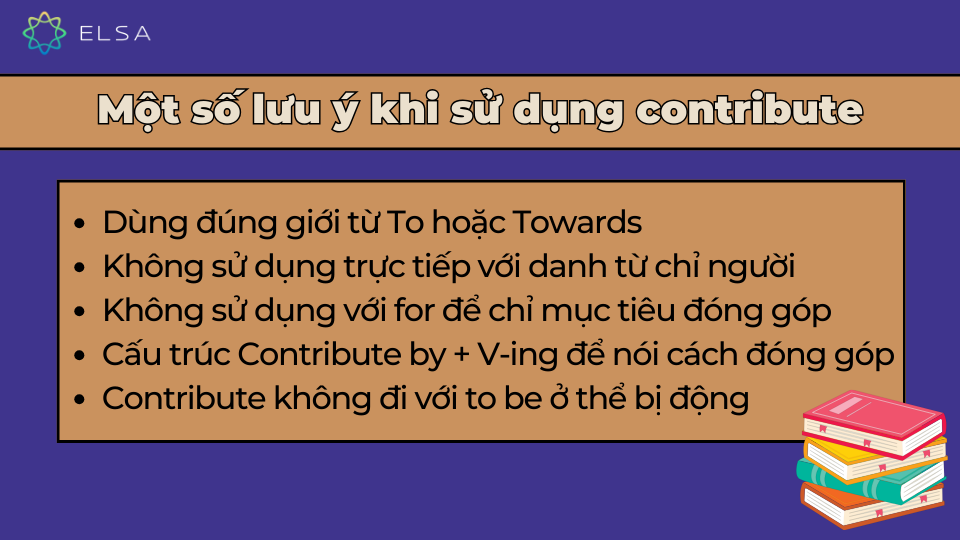 Một số lưu ý khi sử dụng contribute Một số lưu ý khi sử dụng contribute