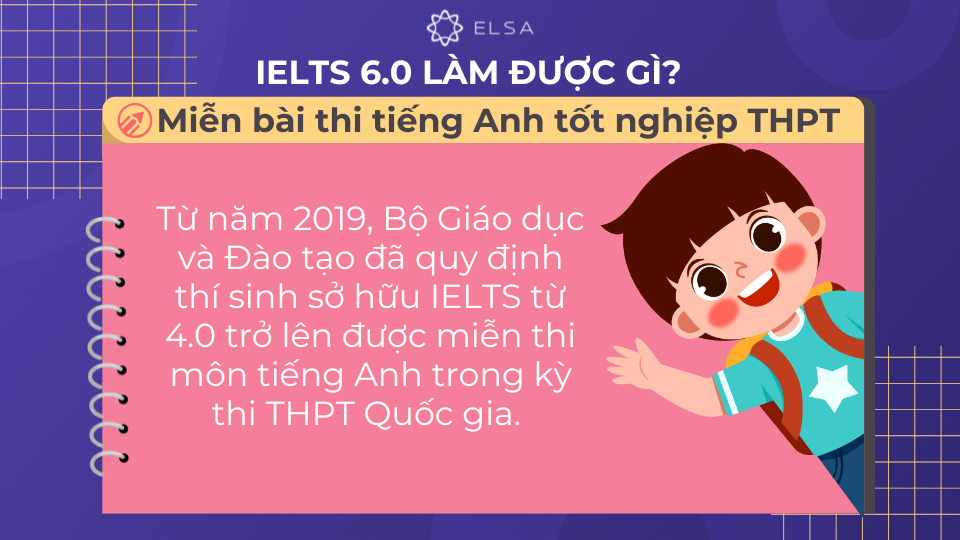 IELTS từ 4.0 trở lên được miễn thi môn tiếng Anh trong kỳ thi THPT Quốc gia IELTS từ 4.0 trở lên được miễn thi môn tiếng Anh trong kỳ thi THPT Quốc gia