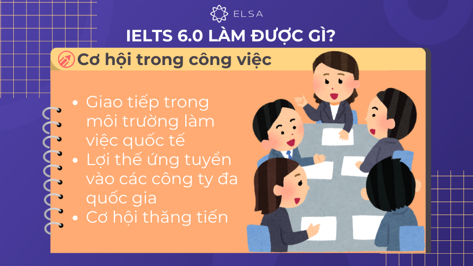 IELTS 6.0 mở nhiều cơ hội việc làm cho bạn IELTS 6.0 mở nhiều cơ hội việc làm cho bạn