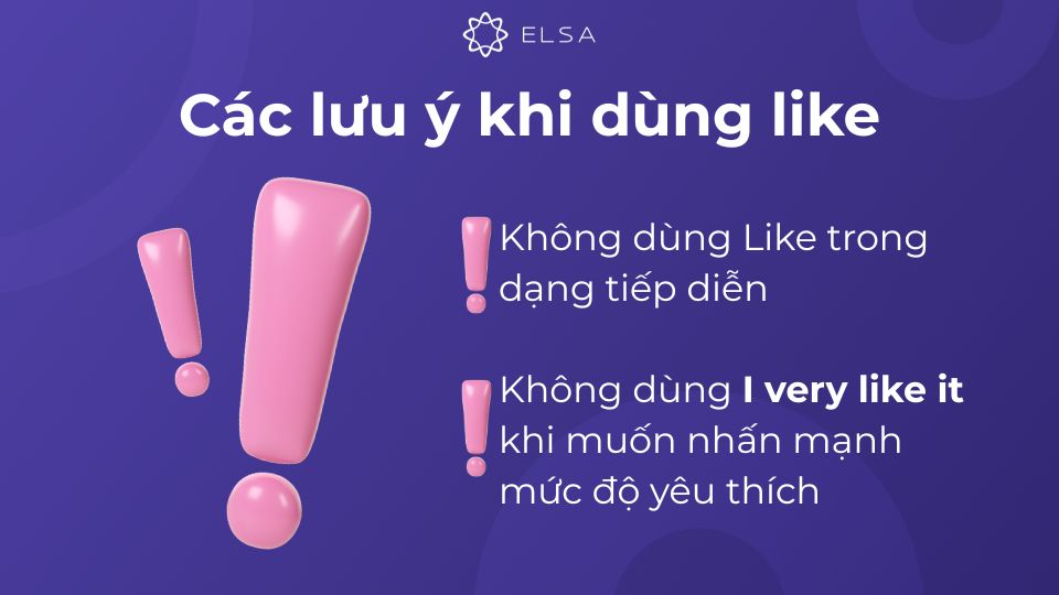 Các lưu ý quan trọng khi dùng like Các lưu ý quan trọng khi dùng like